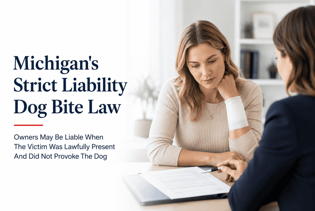 Michigan’s Strict Liability Dog Bite Law