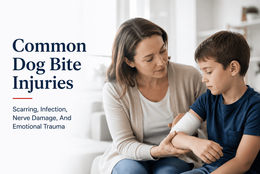 Common Dog Bite Injuries We Handle