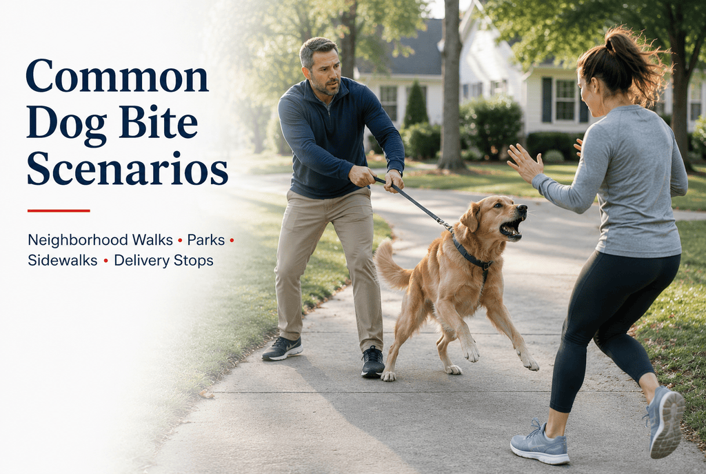 Common Dog Bite Scenarios in Sterling Heights