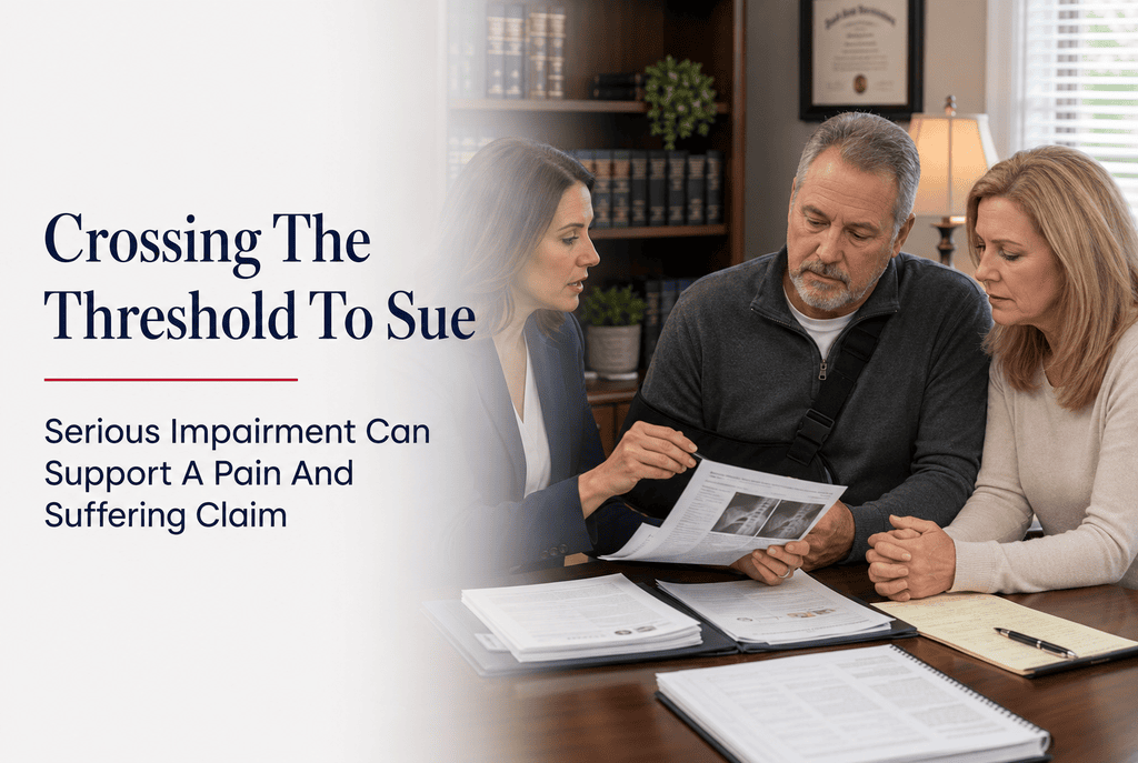 Crossing the Threshold to Sue for Pain and Suffering