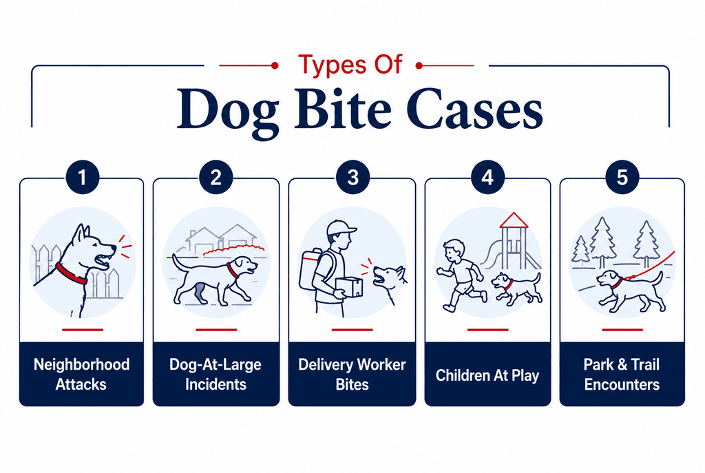 Types of Dog Bite Cases in Grand Rapids