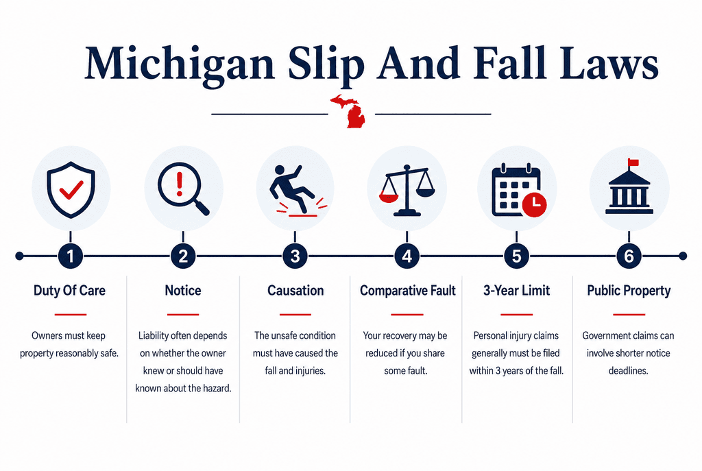 How Our Warren Slip and Fall Lawyers Fight for You