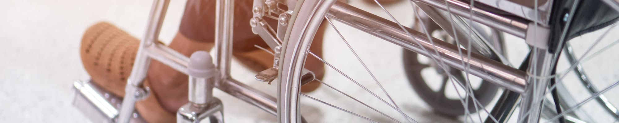Disabled Older Patient Sitting