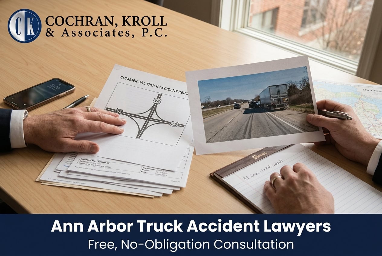 Ann Arbor Truck Accident Lawyers