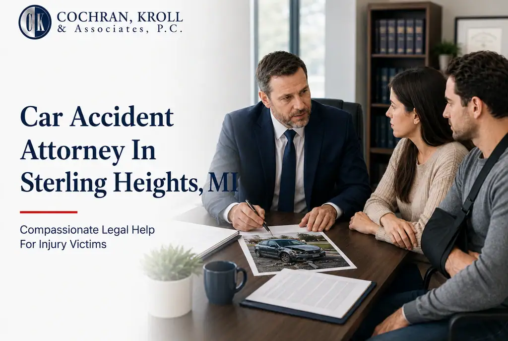 Car Accident Attorney in Sterling Heights, MI