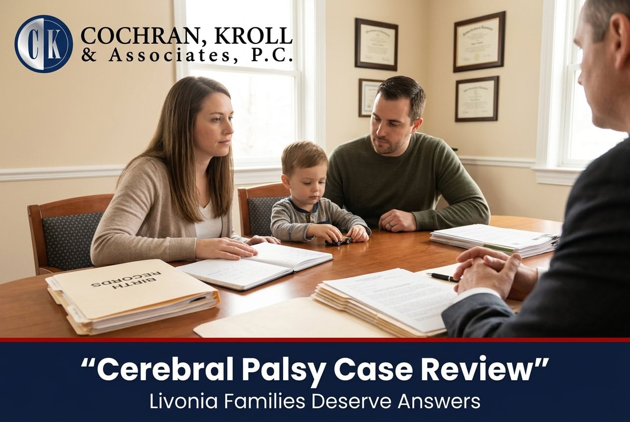 Cerebral Palsy Lawyer in Livonia, Michigan