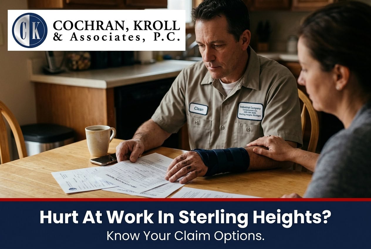 Workplace Injury Lawyer in Sterling Heights, Michigan
