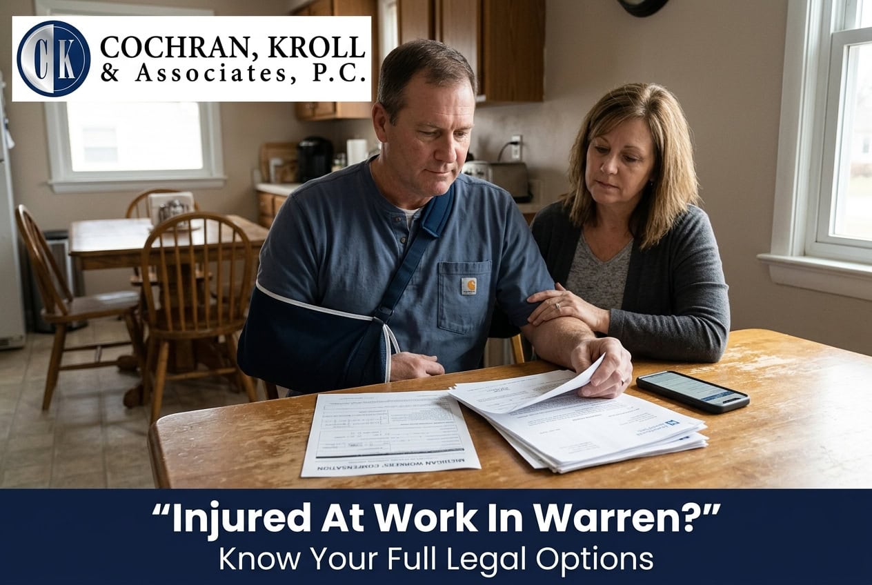 Workplace Injury Lawyer in Warren, Michigan