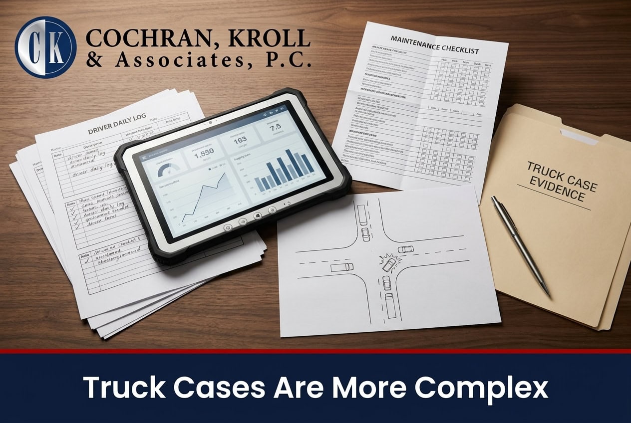 Why Truck Accident Cases in Warren Are More Complex Than Standard Car Crashes