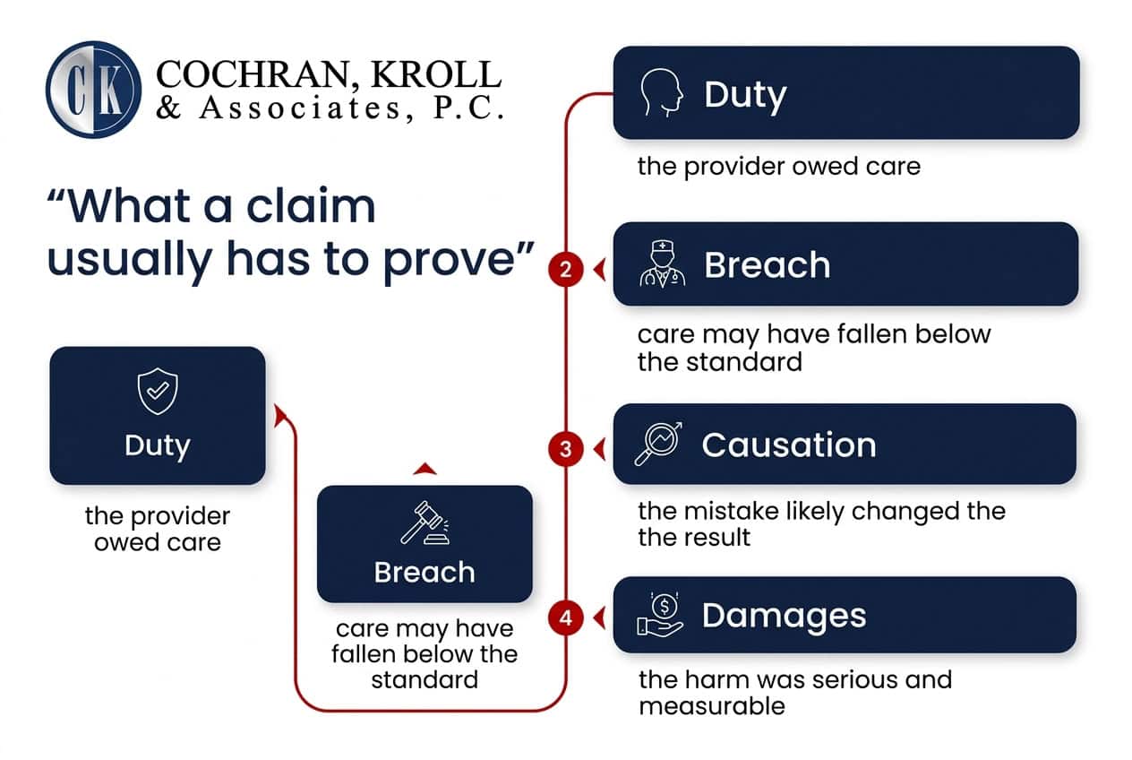 What Must a Medical Malpractice Claim Prove?