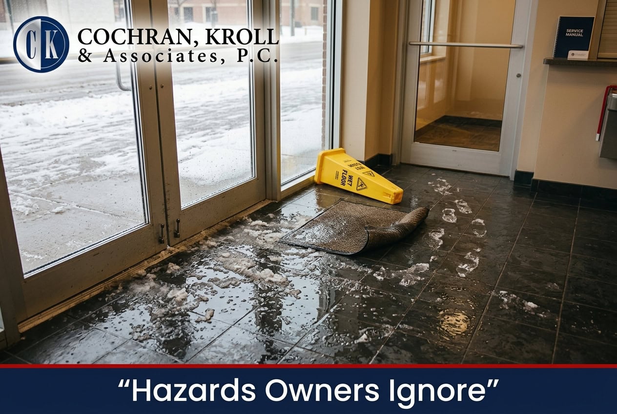 Common Causes of Slip and Fall Accidents in Lansing