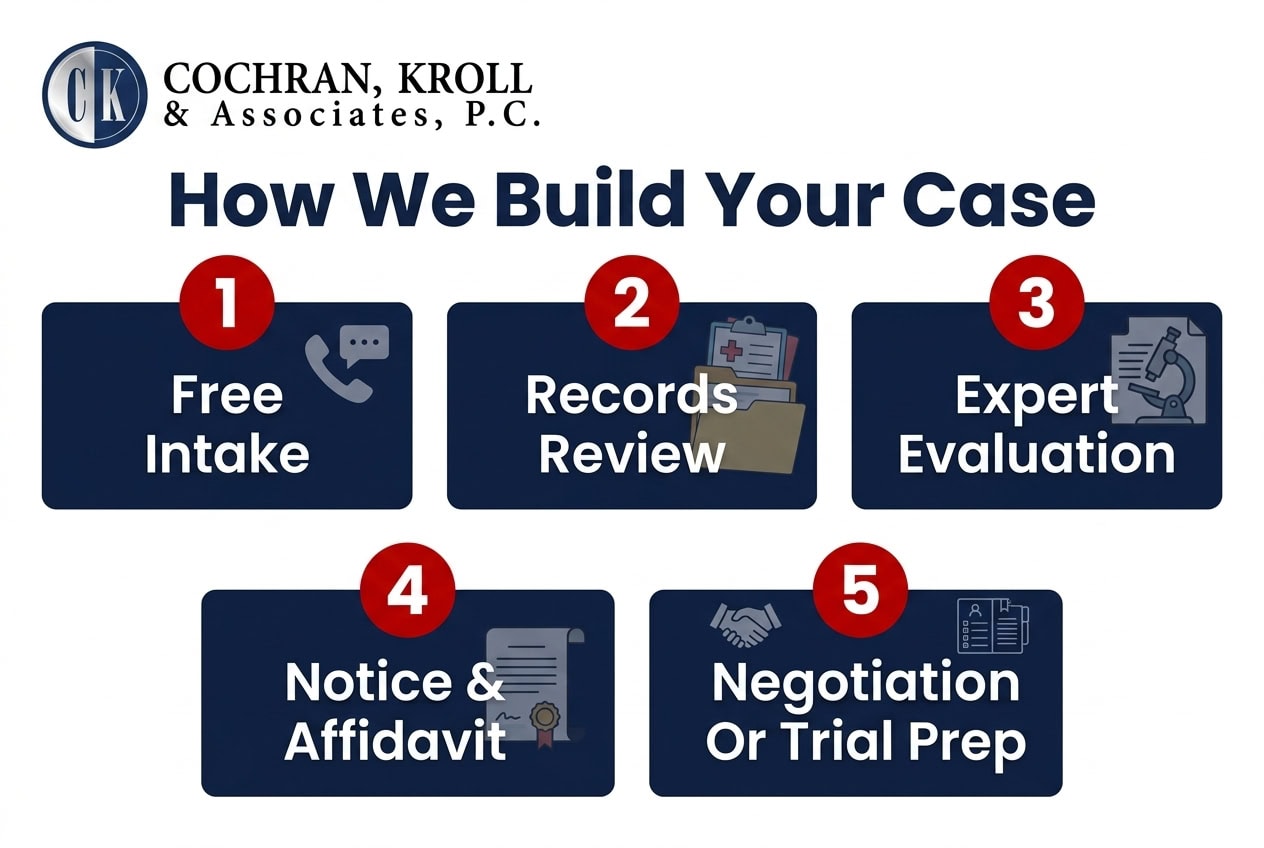 How We Build a Winning Medical Malpractice Case