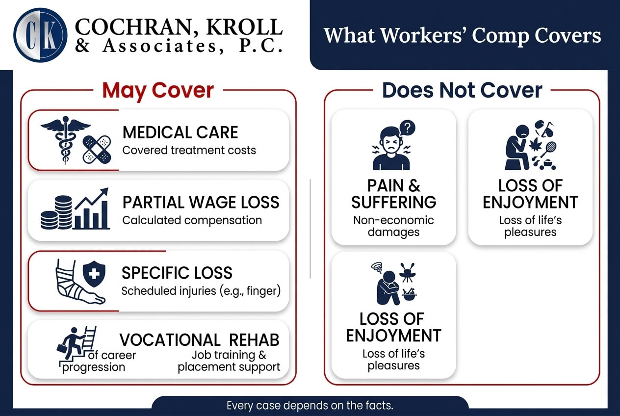 What Workers' Compensation Actually Pays a Warren Employee