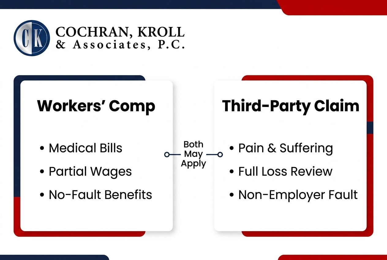 Workers' Compensation vs. Third-Party Injury Claims: What Sterling Heights Workers Should Know