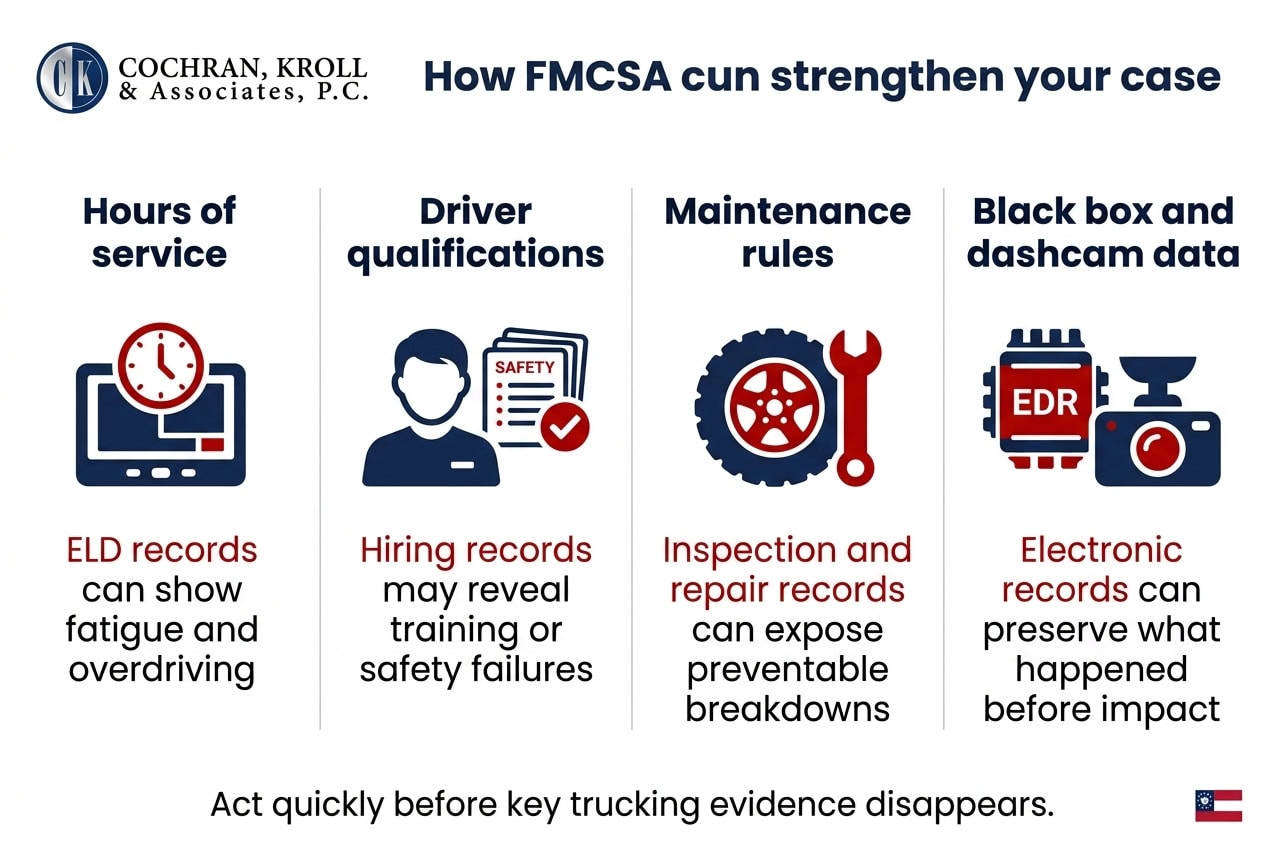 How Does Cochran, Kroll & Associates Handle Your Canton Truck Accident Case?