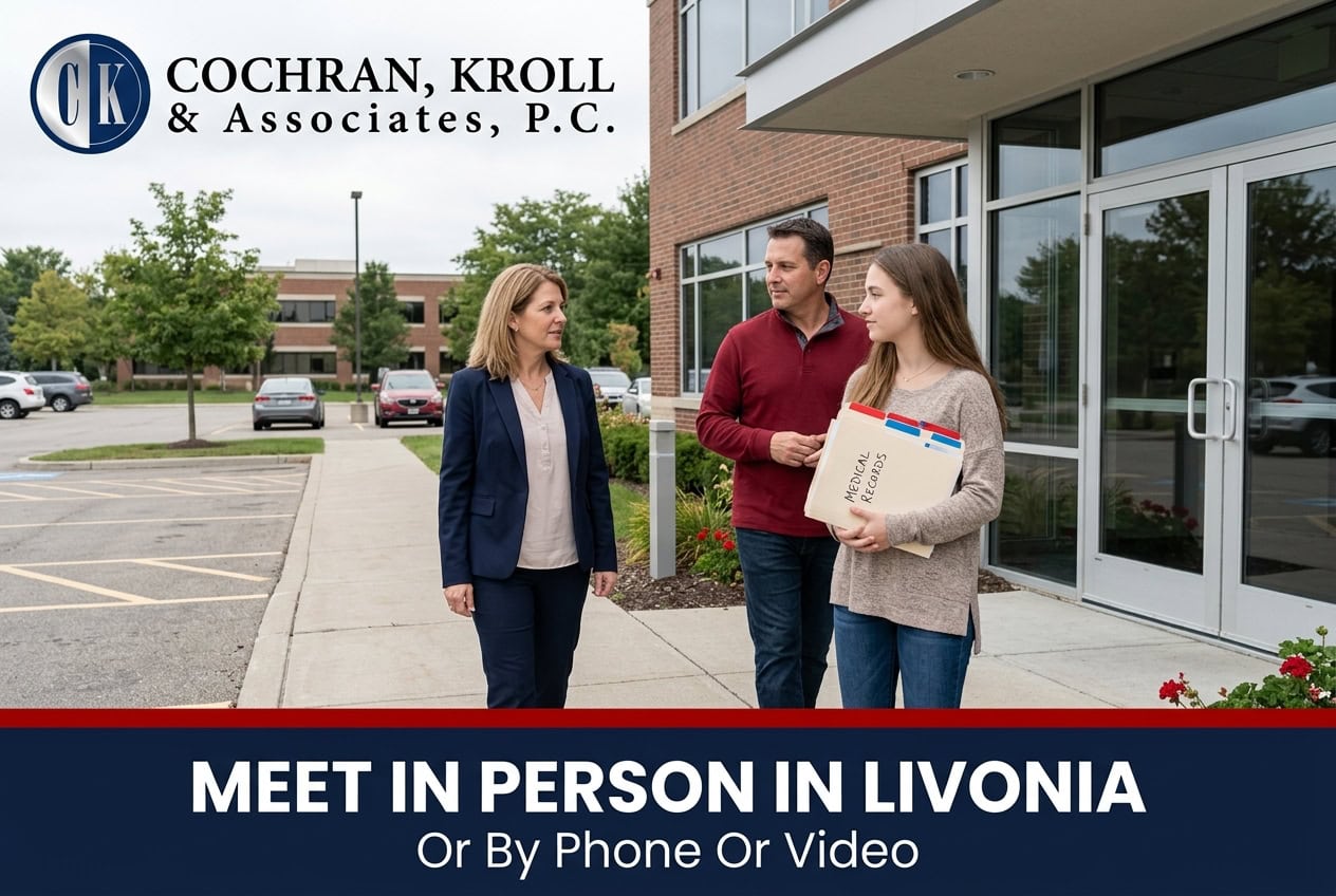 Why Livonia Families Choose Our Five Mile Road Office for CP Cases