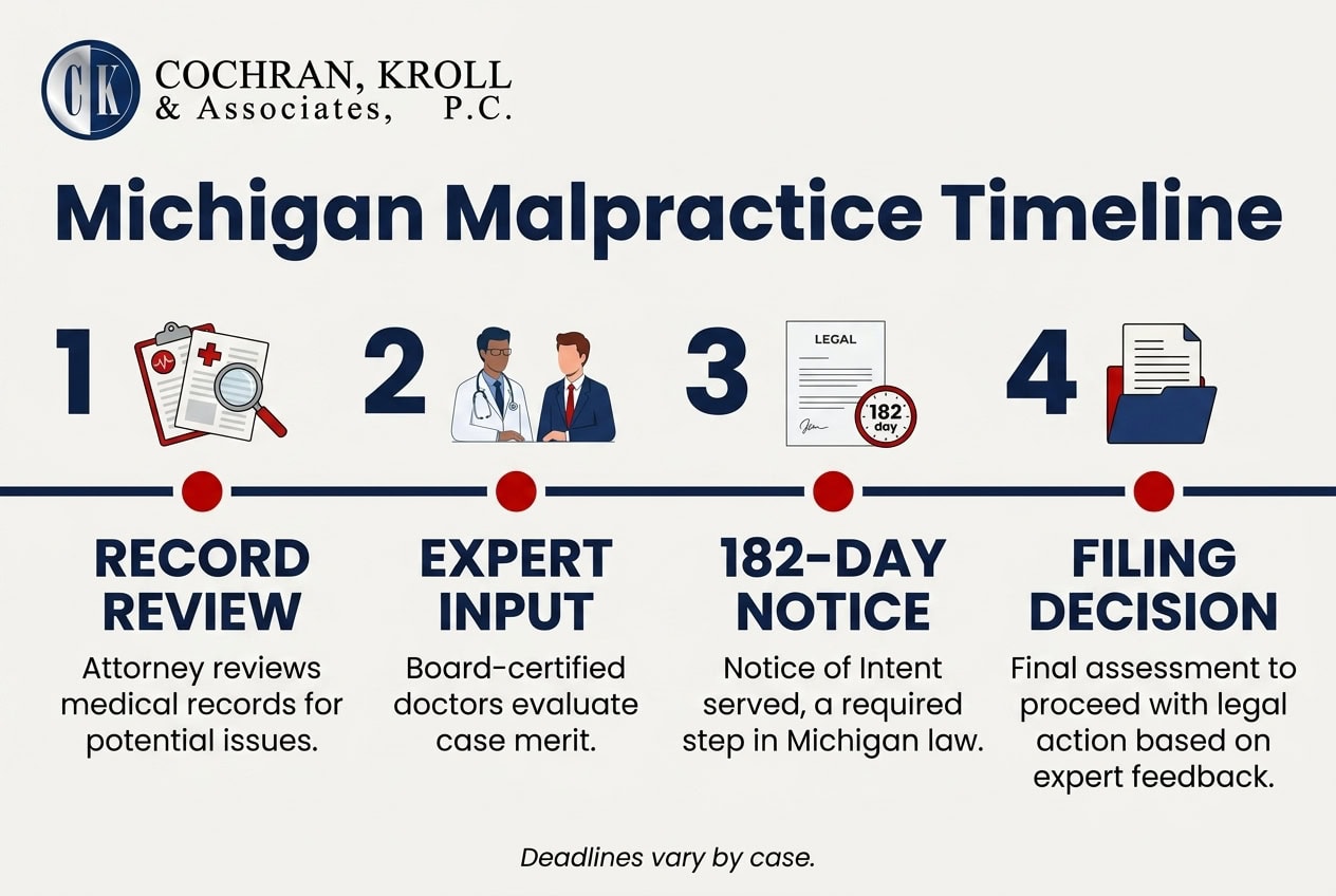 How Michigan Medical Malpractice Law Shapes a Canton Case