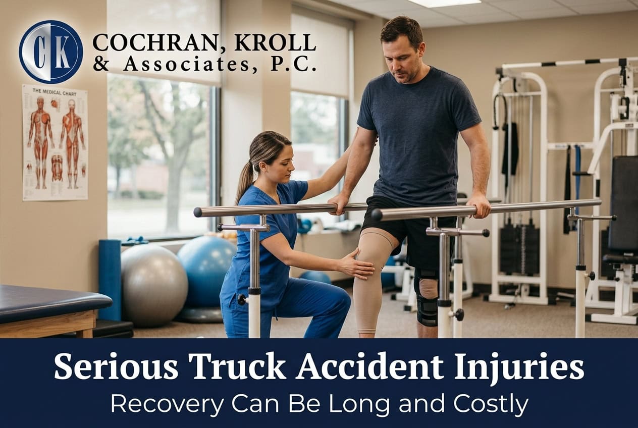 Serious truck accident injury recovery
