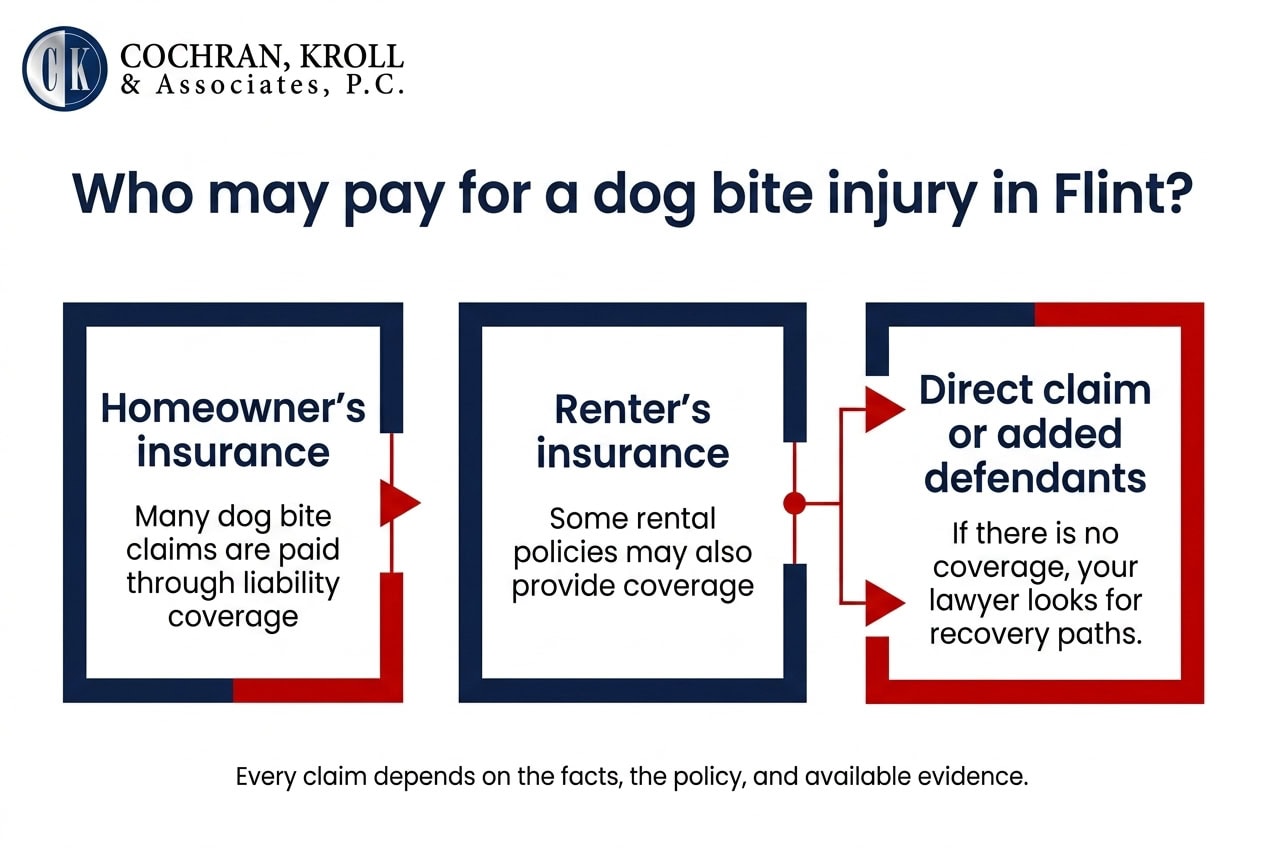 Who Pays for a Dog Bite Injury in Flint