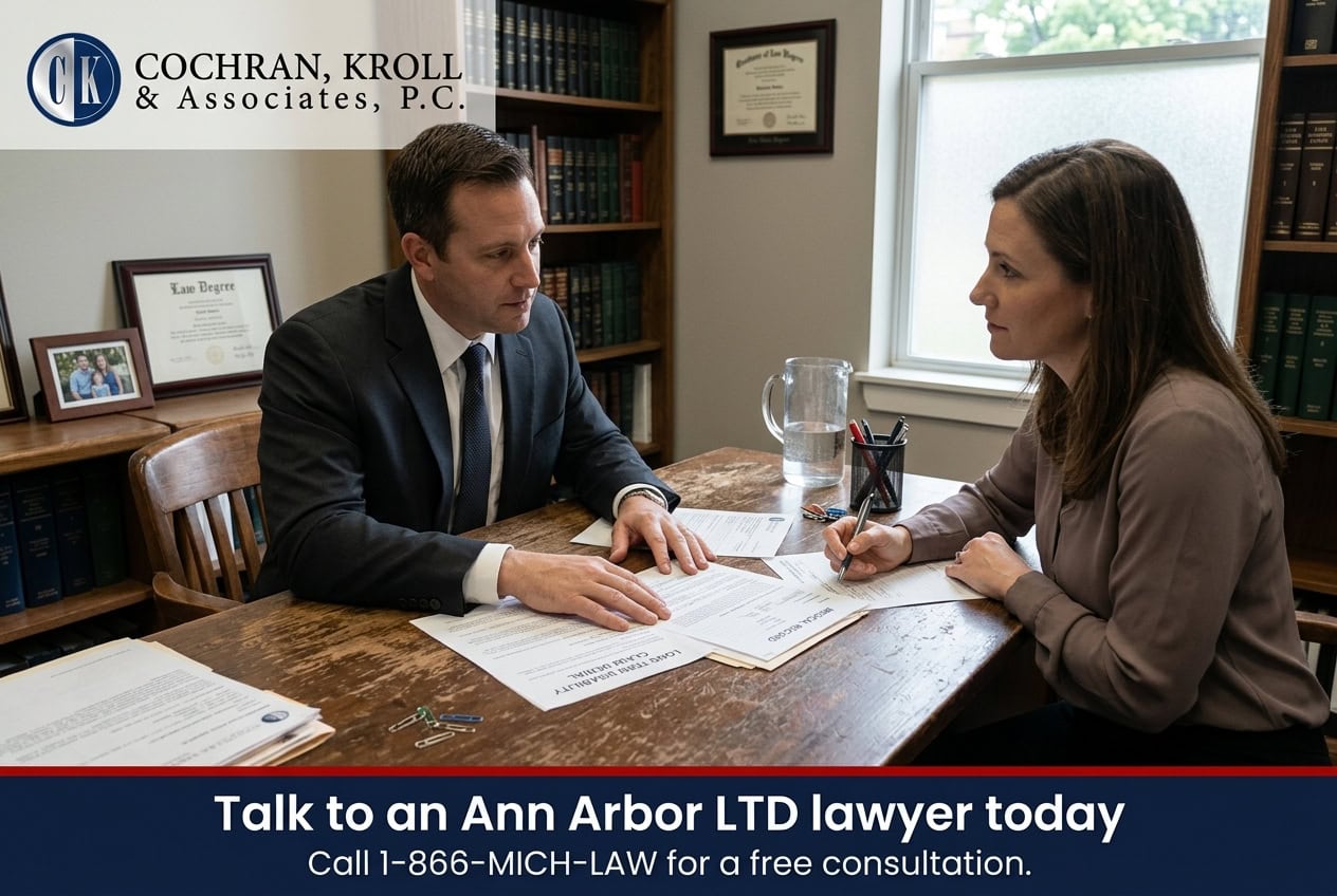 Contact Our Long-Term Disability Lawyers in Ann Arbor