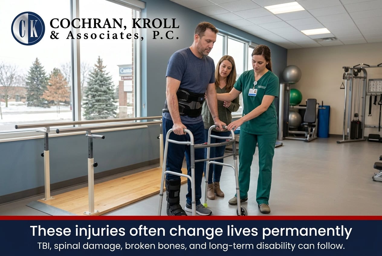 What Injuries Can Happen in Truck Accidents in Canton?
