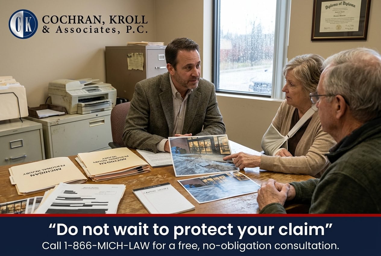 Contact Our Slip and Fall Lawyers in Canton