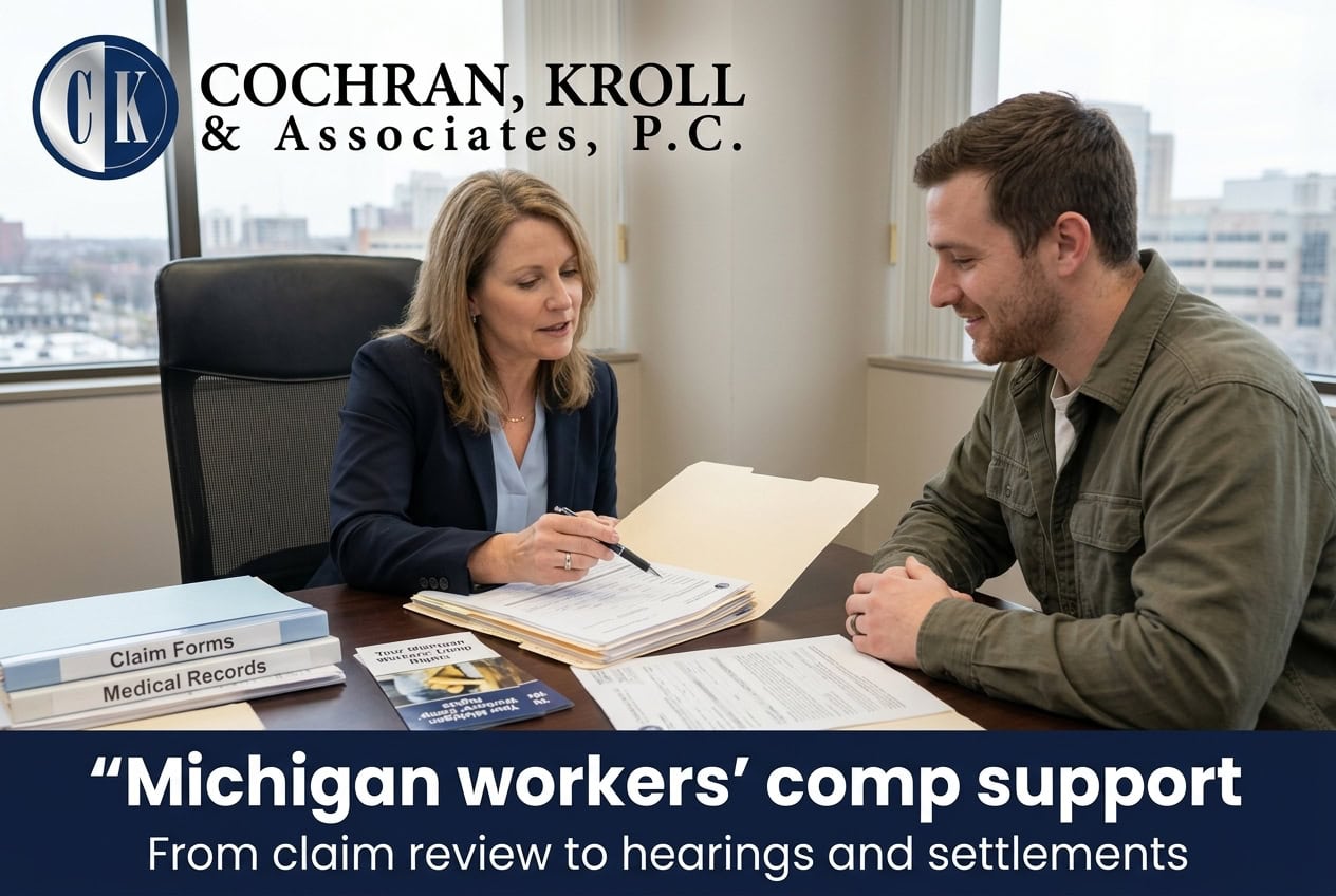 Contact Our Workers' Compensation Lawyer in Michigan