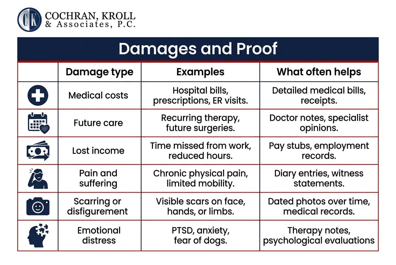 Damages and Proof