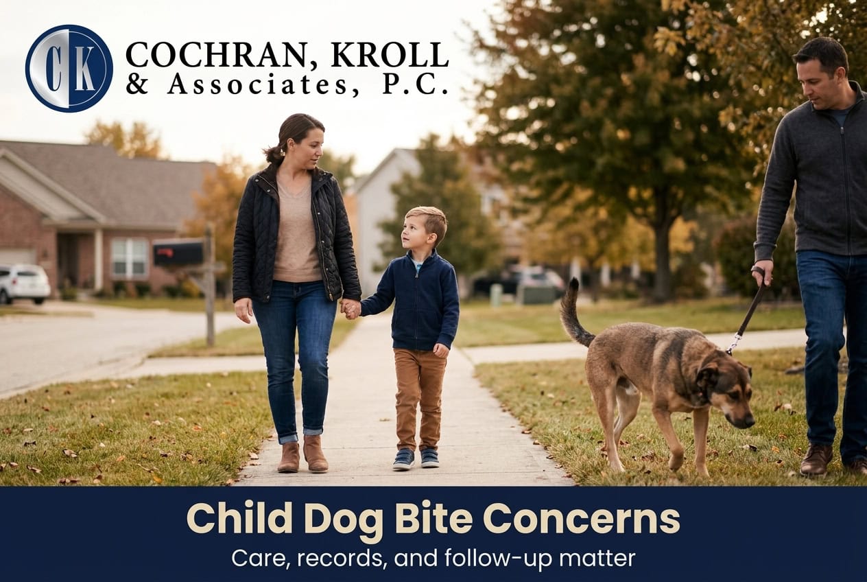 What’s different about dog bite cases involving children?